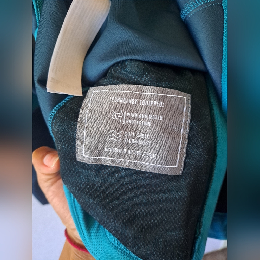 Ariat Women's Teal and Navy Blue  Jacket - Picture 6 of 6